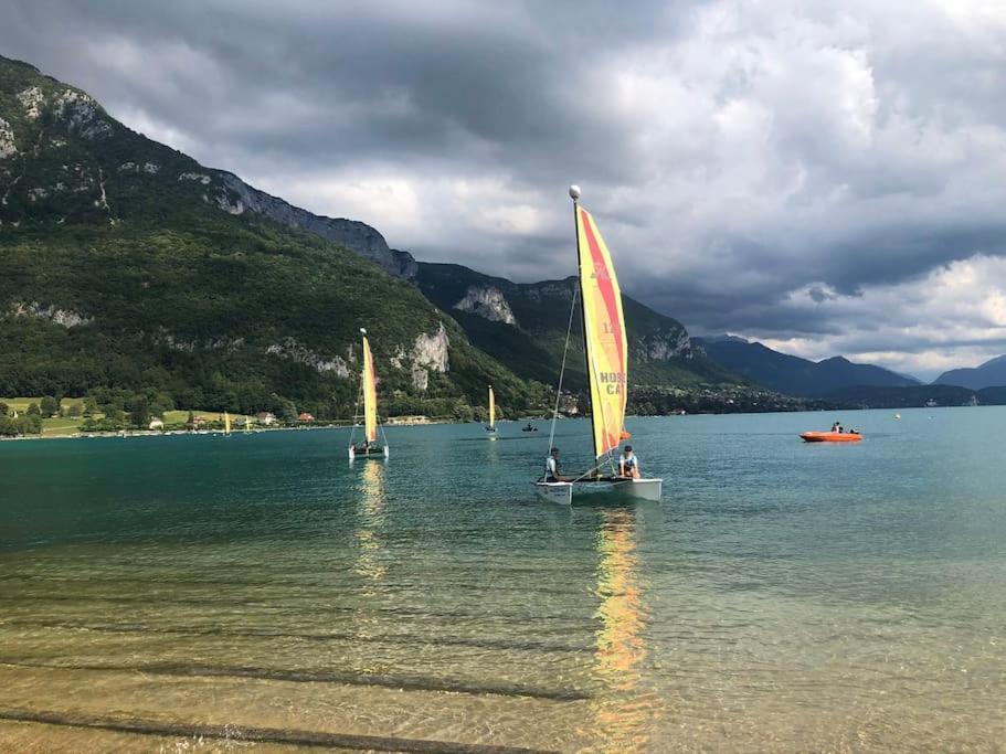 Appartement Proche Centre Ville Avec Parking Gratuit Annecy Exterior foto