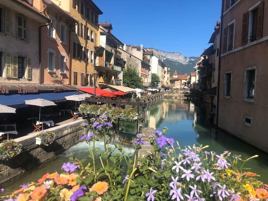 Appartement Proche Centre Ville Avec Parking Gratuit Annecy Exterior foto